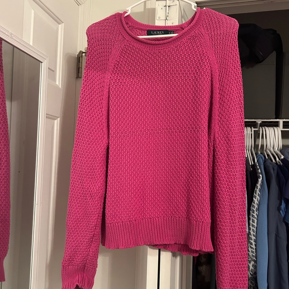 Pink Ralph Lauren Sweater